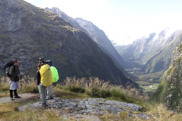 Walk of Waterfalls of Milford Track